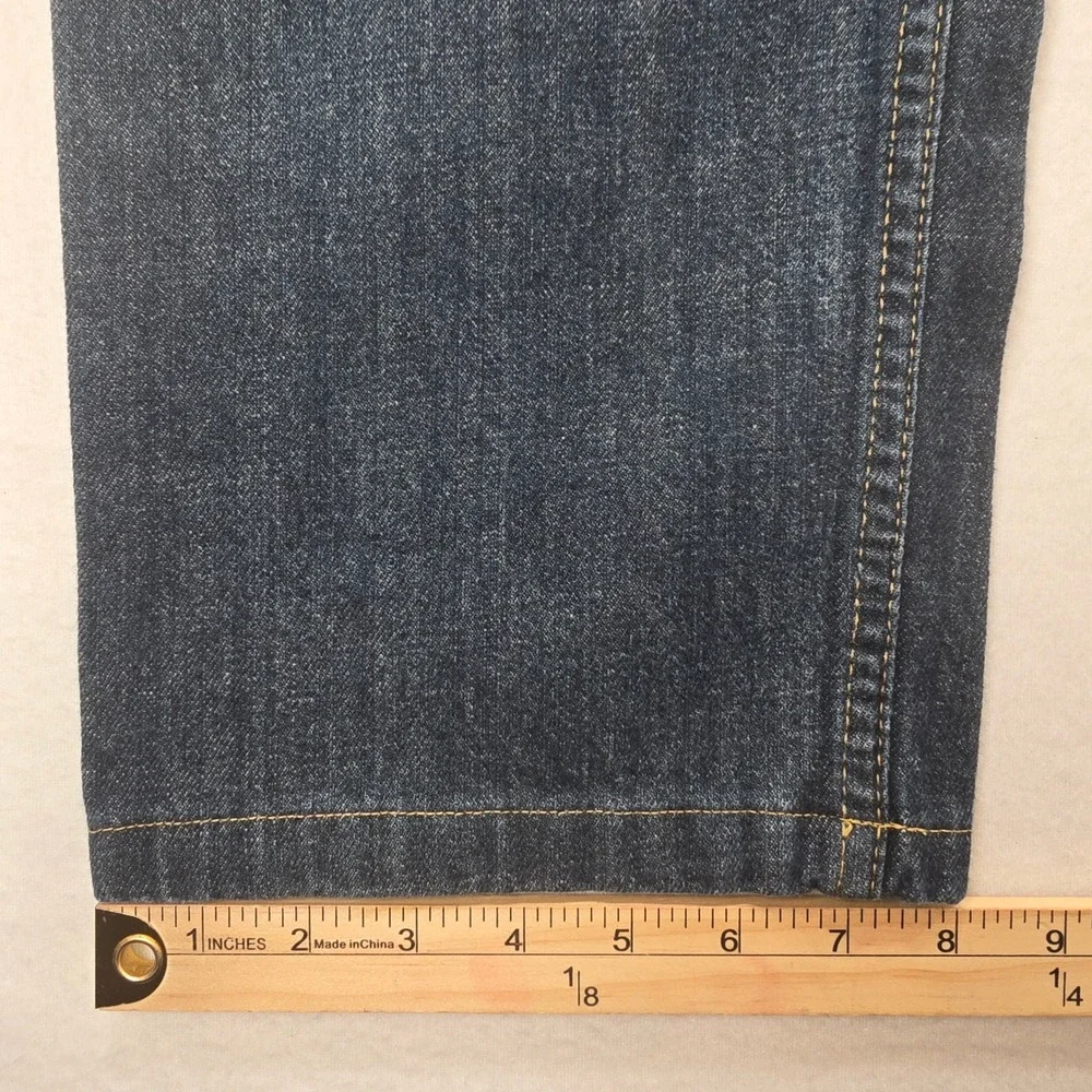 Levis 559 Relaxed Straight Jeans Mens 44x30 Dark Wash Denim Blue 01559-0004